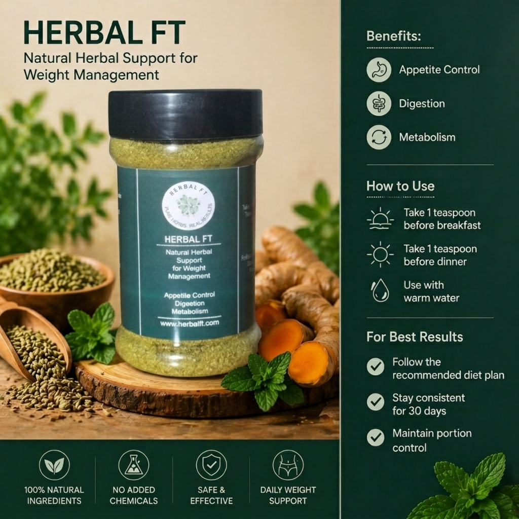 HerbalFt Daily Wellness Blend- 1  month Plan